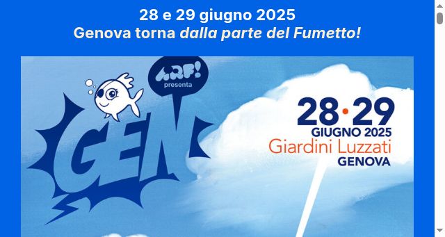 Screenshot of genfestival.it