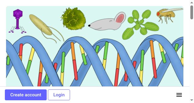 Screenshot of genomic.social