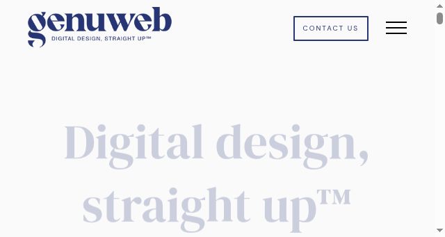 Screenshot of genuweb.ca