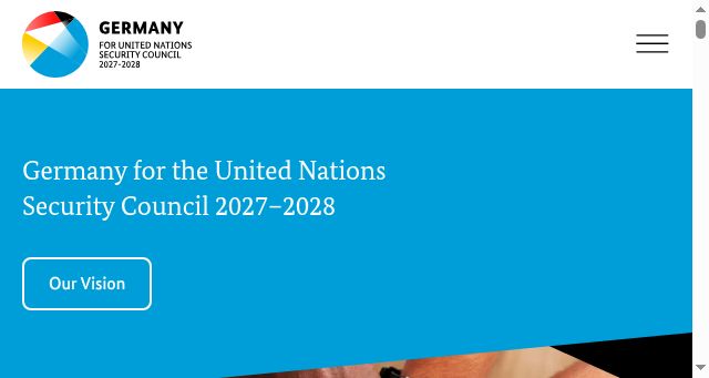 Screenshot of germanyunsc.org