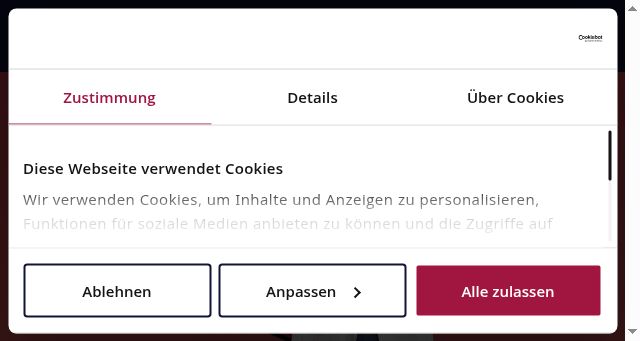 Screenshot of gesund.de