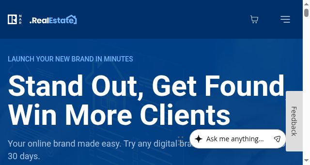 Screenshot of get.realtor