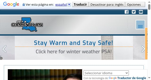 Screenshot of getagameplan.org