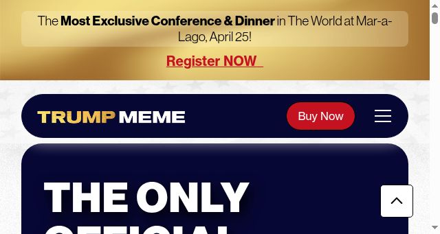 Screenshot of gettrumpmemes.com