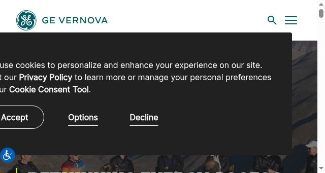 Screenshot of gevernova.com