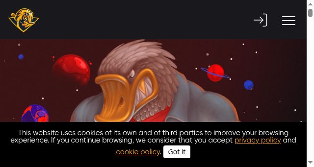 Screenshot of gg.agency