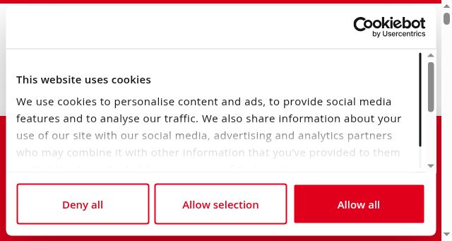 Screenshot of giacomini.com