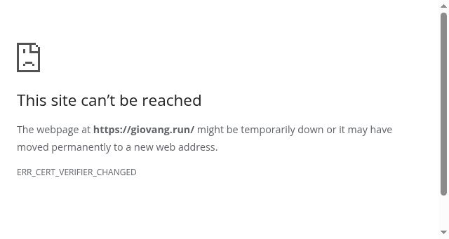 Screenshot of giovang.run