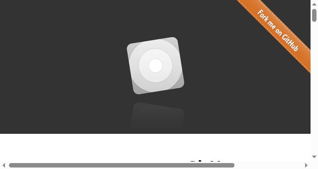 Screenshot of gitup.co