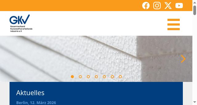 Screenshot of gkv.de