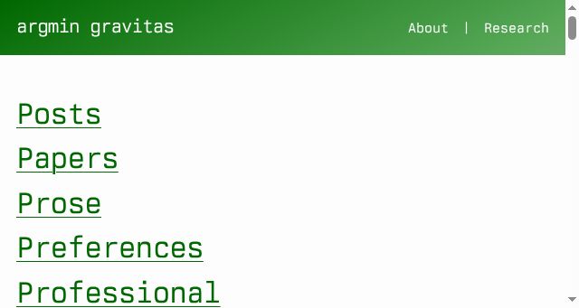 Screenshot of gleech.org