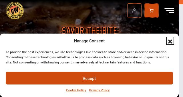 Screenshot of glenwoodjerky.com