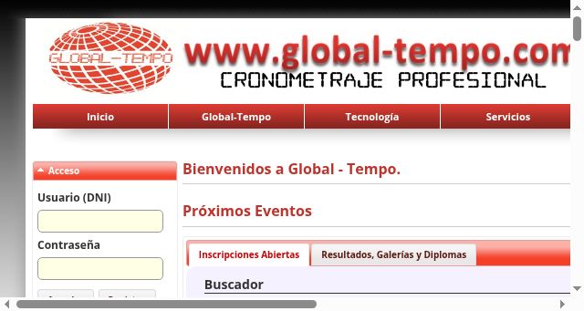 Screenshot of global-tempo.com