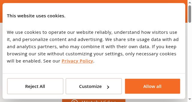 Screenshot of globalratings.com