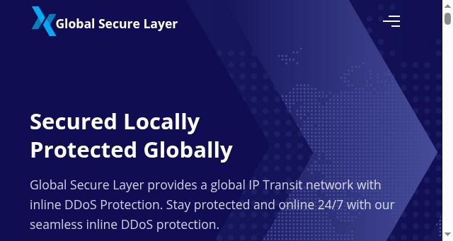 Screenshot of globalsecurelayer.com