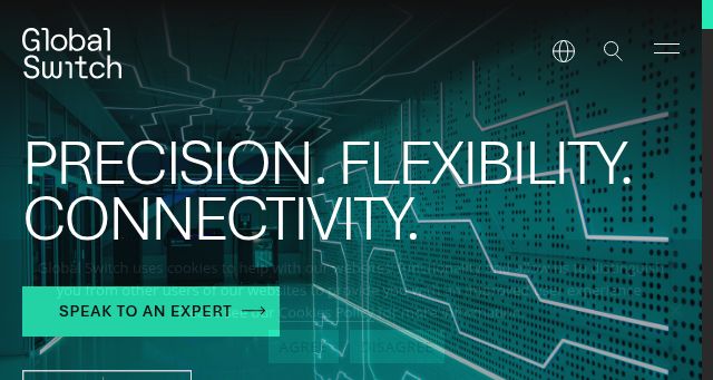 Screenshot of globalswitch.com