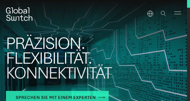 Screenshot of globalswitch.de