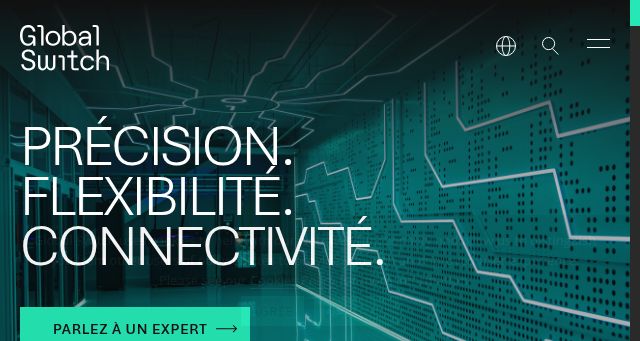 Screenshot of globalswitch.fr