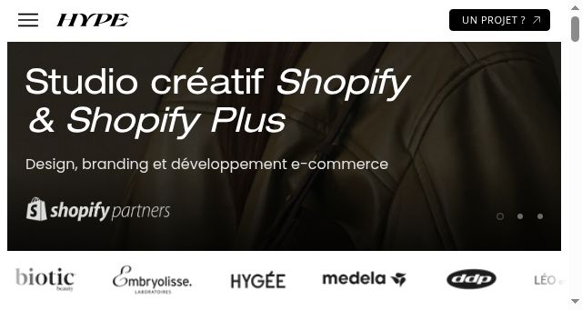 Screenshot of go-hype.co