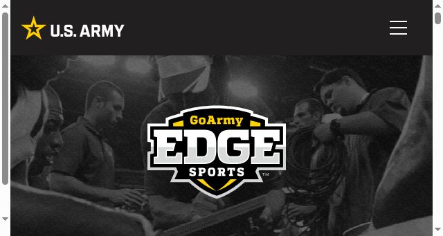 Screenshot of goarmyedge.com