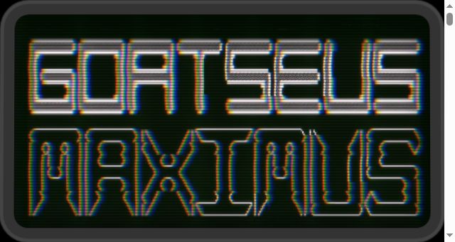 Screenshot of goat.cx