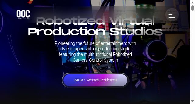 Screenshot of goc.productions