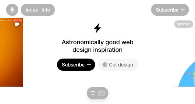 Screenshot of godly.website