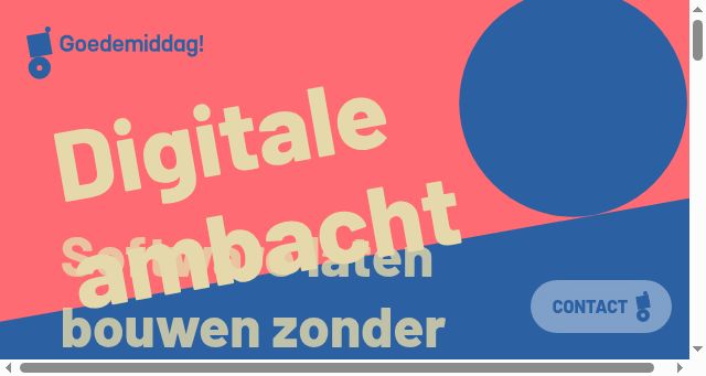 Screenshot of goedemiddag.nl