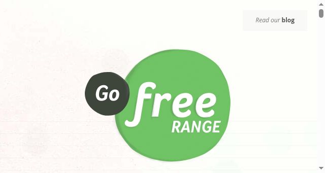 Screenshot of gofreerange.com