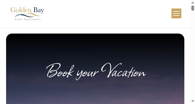 Screenshot of goldenbay-malia.com