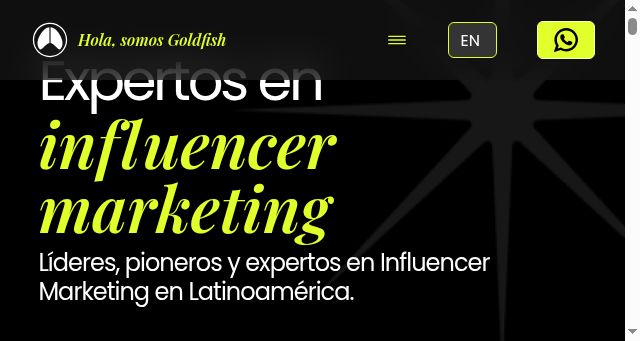 Screenshot of goldfishgroup.com.co