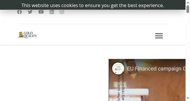 Screenshot of goldquality.eu