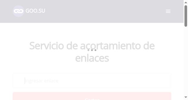 Screenshot of goo.su
