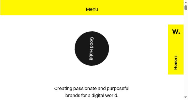 Screenshot of goodhabit.studio