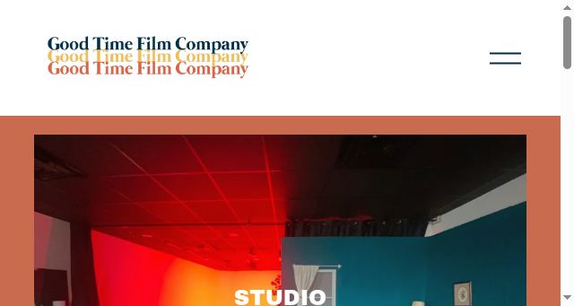 Screenshot of goodtimefilmcompany.com