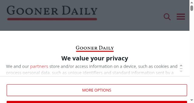 Screenshot of goonerdaily.com