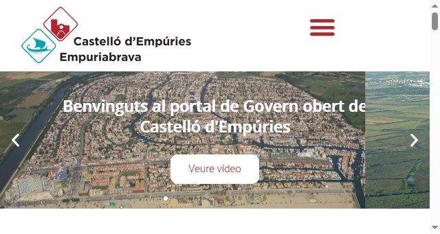 Screenshot of governobertcastello.cat