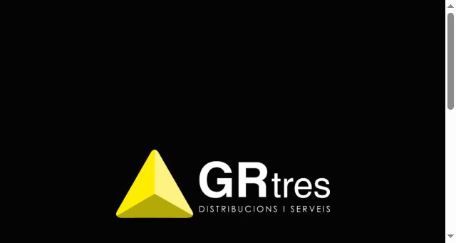 Screenshot of gr-tres.com