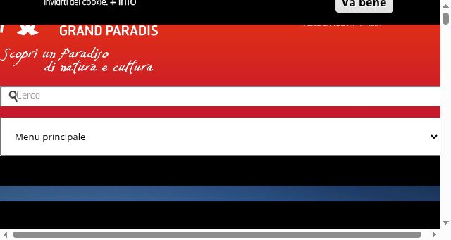 Screenshot of grand-paradis.it