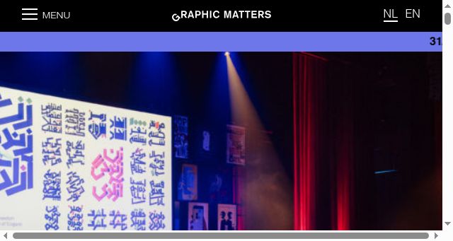 Screenshot of graphicmatters.nl