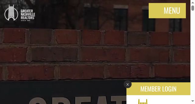 Screenshot of greaternashvillerealtors.org