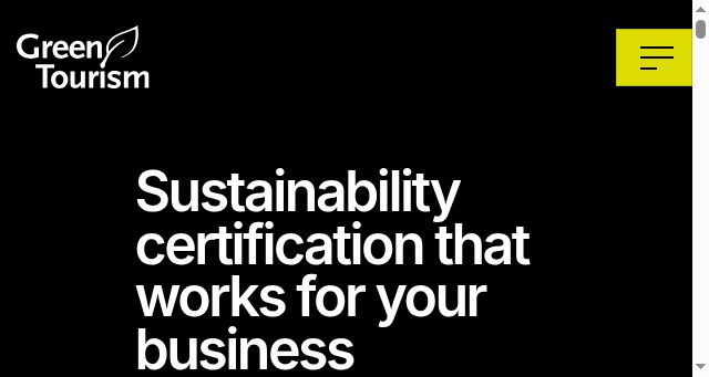 Screenshot of green-tourism.com