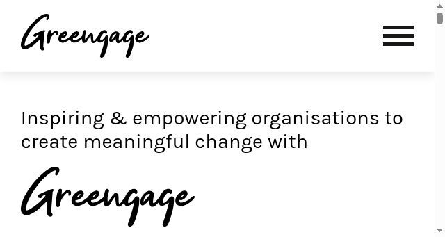 Screenshot of greengage.solutions