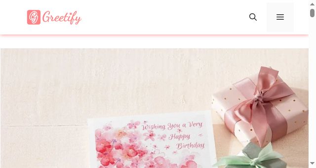 Screenshot of greetify.info