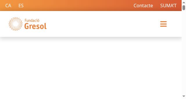 Screenshot of gresol.org