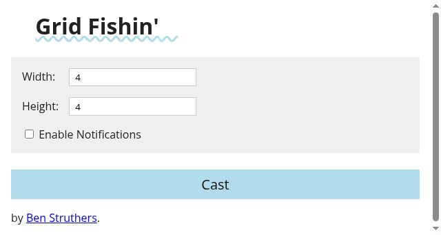 Screenshot of grid.fishing
