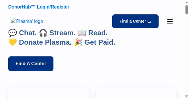 Screenshot of grifolsplasma.com