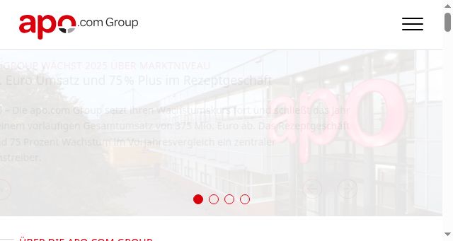 Screenshot of group-apo.com
