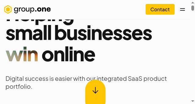 Screenshot of group.one