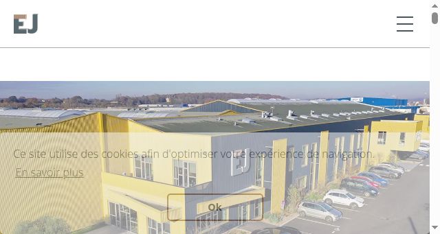 Screenshot of groupe-ej.com